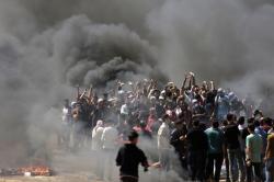 Warga Gaza Gelar Aksi Besar-besaran Jelang Pemindahan Kedubes AS