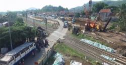Underpass Belum Rampung, Kemacetan Bayangi Pemudik di Brebes