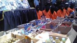 Operasi Pekat Semeru 2018, Polres Malang Kota Sita Ratusan Miras
