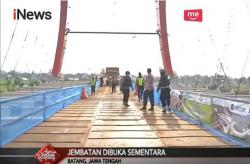 Jembatan Kalikuto Dibuka Sementara untuk Arus Mudik dan Balik