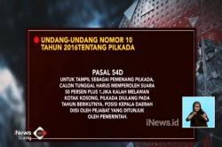 Dari 171, 16 Daerah dengan Pasangan Calon Tunggal di Pilkada 2018