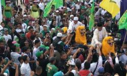 Rapat Akbar Kampanye Pasangan Rindu Bertabur Artis dan Musisi Ternama