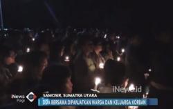 Doakan Korban KM Sinar Bangun, Ratusan Warga Gelar Aksi Seribu Lilin