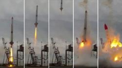 Roket Jepang Meledak saat Diluncurkan
