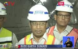 Pembangunan Hampir Rampung, Menhub Tinjau Pengerjaan MRT