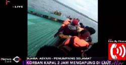 Begini Cerita Penumpang saat Detik-Detik Kapal Tenggelam di Selayar