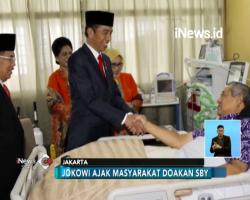 Jenguk SBY bersama JK, Jokowi Ajak Masyarakat Doakan Kesembuhan