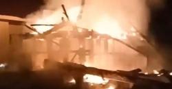 Ratusan Kios di Pasar Pendopo Muara Teweh Ludes Terbakar