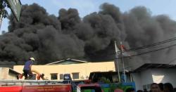 Pabrik Sepatu di Kalideres Terbakar Hebat, 16 Mobil Damkar Dikerahkan
