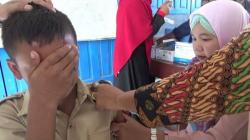Takut Disuntik Vaksin MR, Siswa di Padanglawas Menangis dan Sembunyi