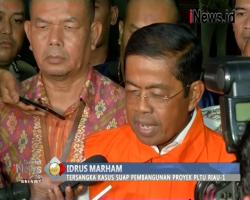 Kasus Suap PLTU Riau I, KPK Resmi Tahan Idrus Marham
