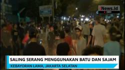 Saling Ejek, Suporter Persikota Bentrok dengan Jak Mania di Ciledug