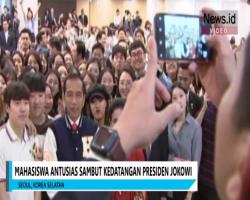 Sebelum ke Vietnam, Jokowi Berikan Kuliah Umum di Universitas Korsel