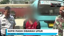 Panik Ditilang, Sopir Mikrolet 16 Tahun Tabrak Petugas Dishub di Kalibata