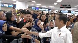 Begini Kemeriahan Ruang Redaksi iNews saat Kedatangan Presiden Jokowi