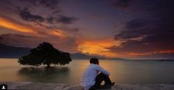 Spot Terbaik Berburu Sunset di Pantai Talise Palu Sebelum Tsunami