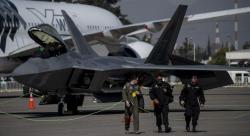 Badai Michael Rusak Beberapa Jet Tempur F-22 Seharga Rp2,3 T per Unit