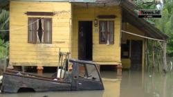 Langganan Banjir, Warga Langkat Kembali Desak Pemkab Perbaiki Tanggul Jebol