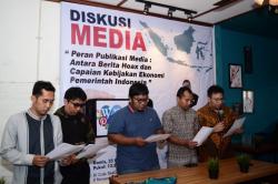 Sejumlah Santri dan Jurnalis Deklarasikan Gerakan Lawan Berita Hoaks
