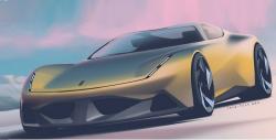 Muncul Gambar Supercar Penerus Ferrari 812 Superfast