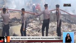 Ratusan Kios Ludes Terbakar di Pekalongan, Kerugian Miliaran Rupiah