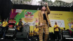 Meriahkan Puncak Festival Pesona Lokal, Ini Harapan Via Vallen