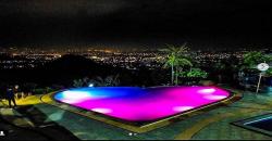 Spot Kekinian Bandung, Taman Love Soreang Terlihat Eksotis saat Malam