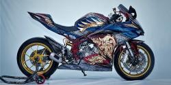 Sisihkan Ribuan Peserta, Ini Juara Modifikasi Motor Honda 2018