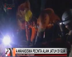 4 Mahasiswa Mapala STT Garut Terjatuh di Gua Batu, 1 Tewas