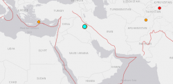 Gempa 6,4 SR Guncang Iran, 260 Orang Terluka