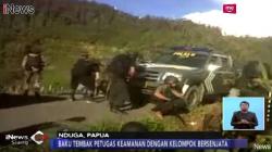 Begini Suasana Mencekam Baku Tembak TNI-Polri saat Buru KKB di Nduga