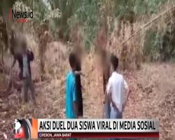 Video Aksi Duel Gladiator Siswa SMK di Cirebon Viral di Medsos