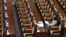 Deretan Bangku Kosong saat Rapat Paripurna DPR