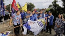 35 Pelaku Diduga Terlibat Perusakan Atribut Demokrat di Pekanbaru