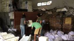 Banjir, Ribuan Kotak Suara Kardus di Gudang KPU Badung Bali Rusak
