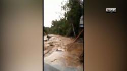 Video Amatir Banjir Bandang di Sumut, 5 Orang Hilang