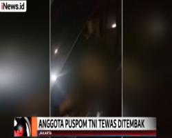 Anggota Puspom TNI AD Tewas Ditembak di Jatinegara
