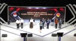 Debat Kandidat Pilgub NTT, 4 Pasangan Calon Adu Visi dan Misi