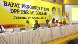 Golkar Gelar Rapat Pleno Bahas Pembentukkan Bappilu 2019