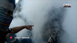 Nekat Mendaki Gunung Agung, BMKG Nilai Aksi Pemuda Ini Membahayakan