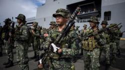 Operasi Perburuan Pelaku Pengeboman Gereja, 5 Tentara Filipina Tewas