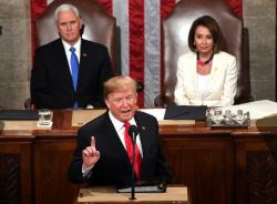 Trump: Saya Bersumpah Tembok Perbatasan AS-Meksiko Dibangun