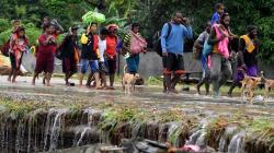 Jumlah Korban Tewas Banjir Bandang di Sentani Jayapura Jadi 83 Orang