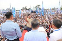 Kampanye di Bandung, Prabowo Perkenalkan Para Calon Menterinya