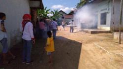 Warga Cemas DBD, Caleg Perindo Gerak Cepat Fogging Permukiman di Jambi