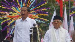 Di Pawai Karnaval Bersatu, Ma'ruf: Target Suara di Banten 60 Persen