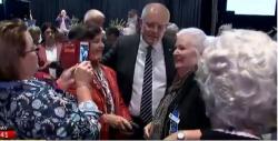 PM Australia Morrison Dilempari Telur saat Kampanye