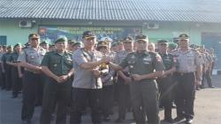 Jaga Kekompakan, TNI-Polri di Pekalongan Apel Konsolidasi dan Halal Bihalal
