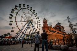 Taman Rekreasi Terbesar di Jateng Resmi Dibuka, Yuk Kunjungi Saloka Theme Park