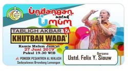 PCNU Lamongan Tolak Kehadiran Felix Siauw untuk Ceramah di Tablig Akbar